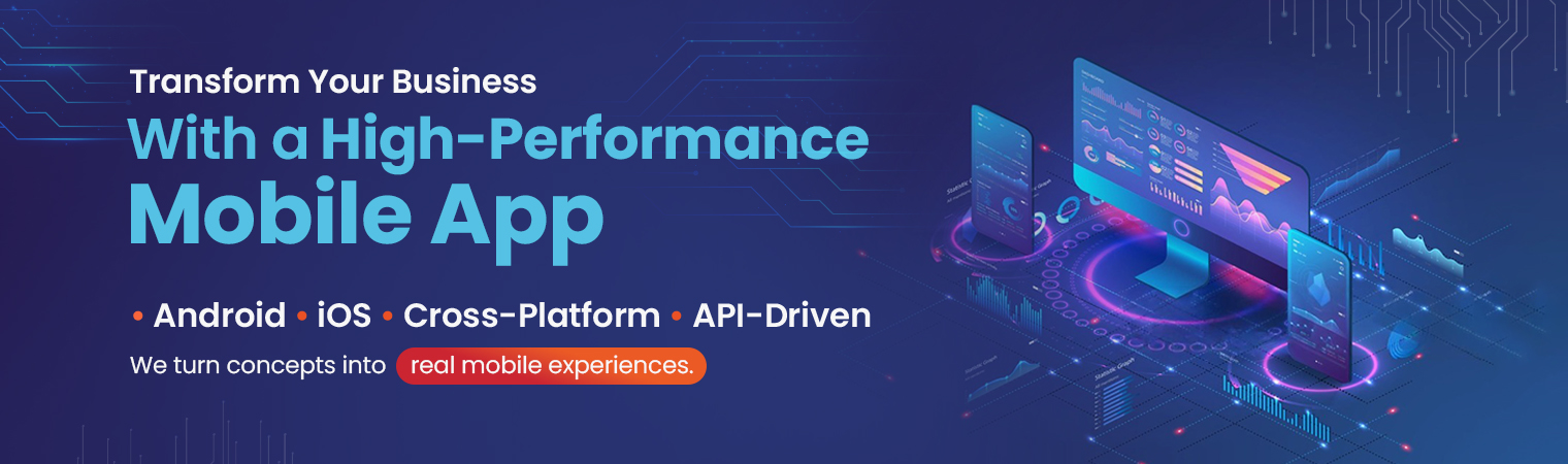 Team working on mobile app design