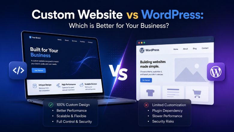 Custom Website vs WordPress: Which is Better for Your Business